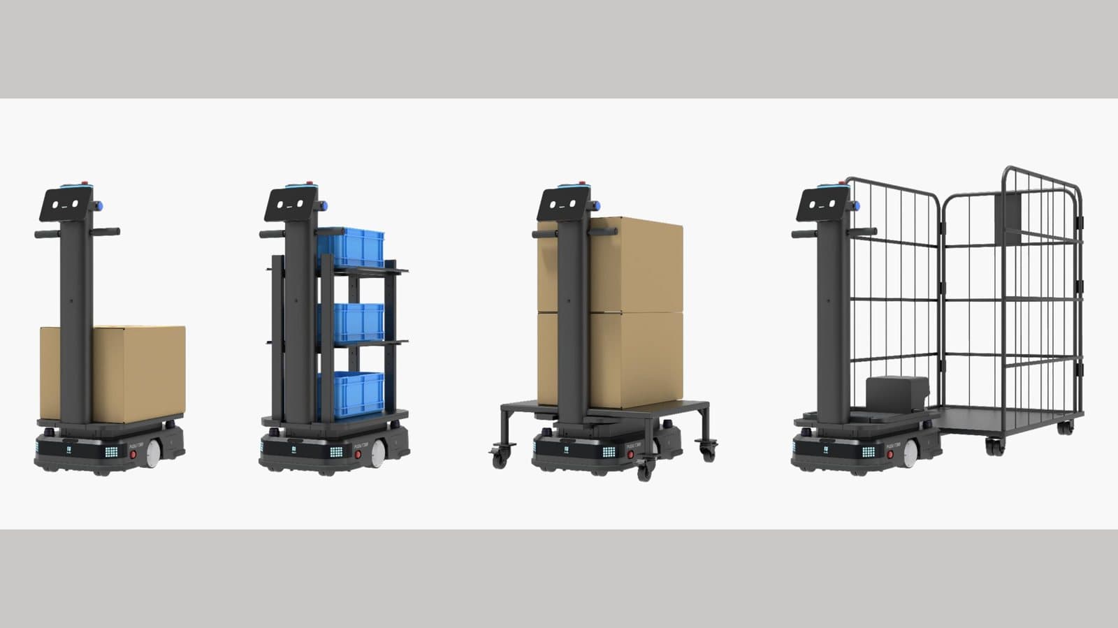 Cargo 300: Vier Aufbauten, ein Chassis